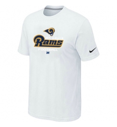 Nike Los Angeles Rams Critical Victory NFL T-Shirt - White