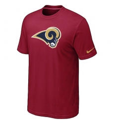 Nike Los Angeles Rams Sideline Legend Authentic Logo Dri-FIT NFL T-Shirt - Red