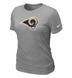 Nike Los Angeles Rams Women's Legend Logo Dri-FIT NFL T-Shirt - Grey