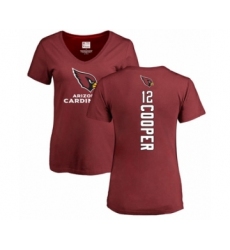 NFL Women's Nike Arizona Cardinals #12 Pharoh Cooper Maroon Backer T-Shirt