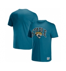 Men's Jacksonville Jaguars x Staple Teal Logo Lockup T-Shirt