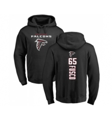 Football Atlanta Falcons #65 Brandon Fusco Black Backer Pullover Hoodie