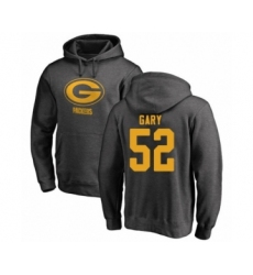 Football Green Bay Packers #52 Rashan Gary Ash One Color Pullover Hoodie