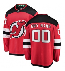  Youth New Jersey Devils Fanatics Branded Red Home Breakaway Custom Jersey
