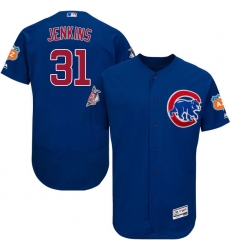 Men's Majestic Chicago Cubs #31 Fergie Jenkins Royal Blue Alternate Flex Base Authentic Collection MLB Jersey