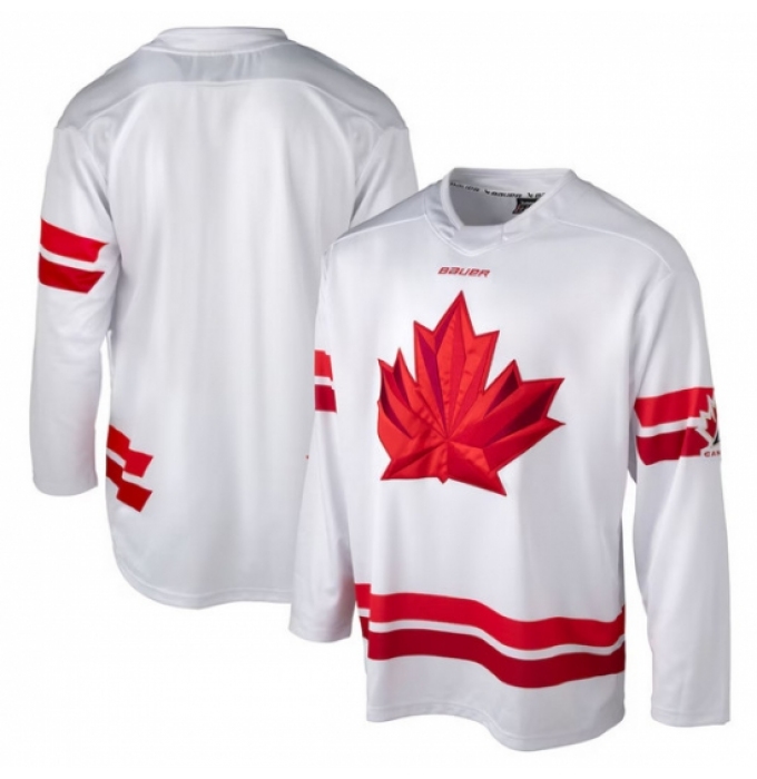 Men's Hockey Canada blank 2026 Replica Jersey White