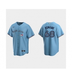 Men's Blue Jays 68 Jordan Romano Powder Blue Replica Jersey