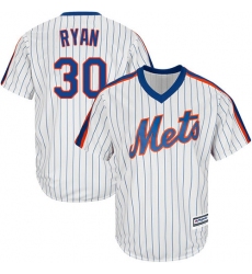 Youth Majestic New York Mets #30 Nolan Ryan Replica White Alternate Cool Base MLB Jersey