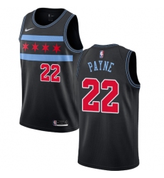 Youth Nike Chicago Bulls #22 Cameron Payne Swingman Black NBA Jersey - City Edition