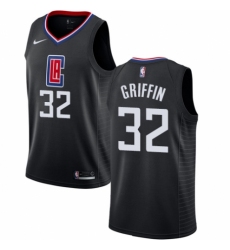 Youth Nike Los Angeles Clippers #32 Blake Griffin Authentic Black Alternate NBA Jersey Statement Edition