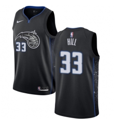 Women's Nike Orlando Magic #33 Grant Hill Swingman Black NBA Jersey - City Edition