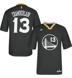 Women's Adidas Golden State Warriors #13 Wilt Chamberlain Authentic Black Alternate NBA Jersey