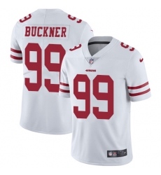 Youth Nike San Francisco 49ers #99 DeForest Buckner White Vapor Untouchable Limited Player NFL Jersey