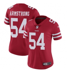 Women's Nike San Francisco 49ers #54 Ray-Ray Armstrong Red Team Color Vapor Untouchable Limited Player NFL Jersey