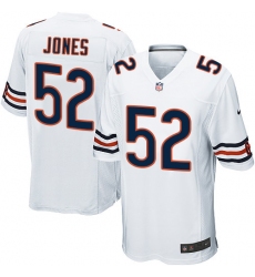 Men's Nike Chicago Bears #52 Christian Jones Game White NFL Jersey