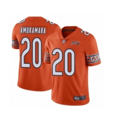 Youth Chicago Bears #20 Prince Amukamara Orange Alternate 100th Season Limited Football Jersey