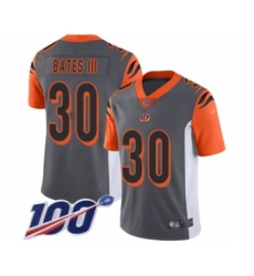 Men's Cincinnati Bengals #36 Shawn Williams White Vapor Untouchable Limited Player 100th Season Football Jersey