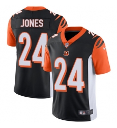 Men's Nike Cincinnati Bengals #24 Adam Jones Vapor Untouchable Limited Black Team Color NFL Jersey