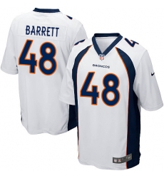 Men's Nike Denver Broncos #48 Shaquil Barrett Game White NFL Jersey