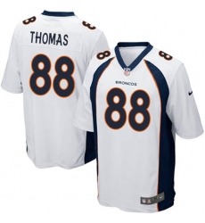 Men's Nike Denver Broncos #88 Demaryius Thomas Game White NFL Jersey