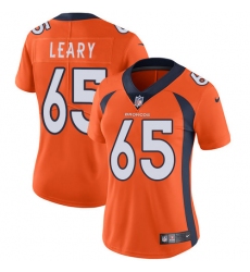 Women's Nike Denver Broncos #65 Ronald Leary Navy Blue Alternate Vapor Untouchable Limited Player NFL Jersey