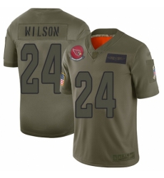 Men's Arizona Cardinals #24 Adrian Wilson Limited Camo 2019 Salute to Service Football Jersey