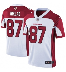 Youth Nike Arizona Cardinals #87 Troy Niklas White Vapor Untouchable Limited Player NFL Jersey
