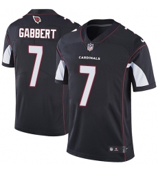 Men's Nike Arizona Cardinals #7 Blaine Gabbert Black Alternate Vapor Untouchable Limited Player NFL Jersey