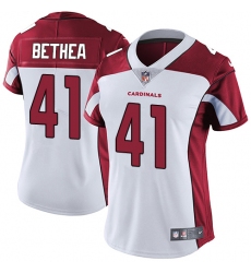 Women's Nike Arizona Cardinals #41 Antoine Bethea White Vapor Untouchable Limited Player NFL Jersey
