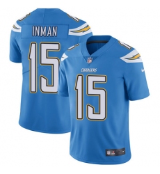 Youth Nike Los Angeles Chargers #15 Dontrelle Inman Elite Electric Blue Alternate NFL Jersey