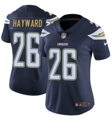 Women's Nike Los Angeles Chargers #26 Casey Hayward Elite Navy Blue Team Color NFL Jersey