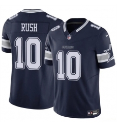 Men's Dallas Cowboys #10 Cooper Rush Navy 2023 F.U.S.E. Vapor Untouchable Limited Football Stitched Jersey