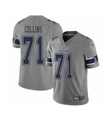 Youth Dallas Cowboys #71 La'el Collins Limited Gray Inverted Legend Football Jersey