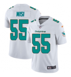 Youth Nike Miami Dolphins #55 Koa Misi White Vapor Untouchable Limited Player NFL Jersey
