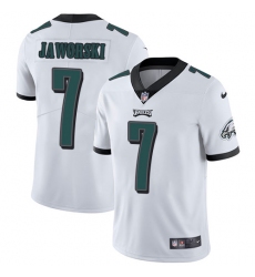 Youth Nike Philadelphia Eagles #7 Ron Jaworski White Vapor Untouchable Limited Player NFL Jersey