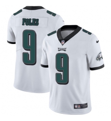 Youth Nike Philadelphia Eagles #9 Nick Foles White Vapor Untouchable Limited Player NFL Jersey