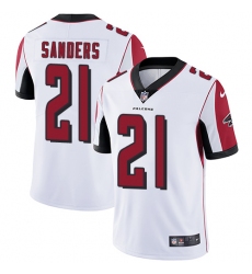 Men's Nike Atlanta Falcons #21 Deion Sanders White Vapor Untouchable Limited Player NFL Jersey