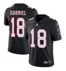 Youth Nike Atlanta Falcons #18 Taylor Gabriel Black Alternate Vapor Untouchable Limited Player NFL Jersey
