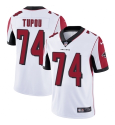 Youth Nike Atlanta Falcons #74 Tani Tupou White Vapor Untouchable Limited Player NFL Jersey