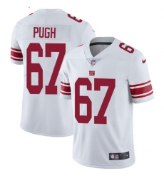 Youth Nike New York Giants #67 Justin Pugh Elite White NFL Jersey