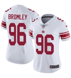 Women's Nike New York Giants #96 Jay Bromley Elite White NFL Jersey