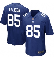 Men's Nike New York Giants #85 Rhett Ellison Game Royal Blue Team Color NFL Jersey