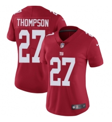 Women's Nike New York Giants #27 Darian Thompson Elite Red Alternate NFL Jersey