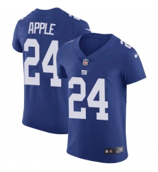 Men's Nike New York Giants #24 Eli Apple Elite Royal Blue Team Color NFL Jersey