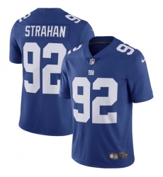 Youth Nike New York Giants #92 Michael Strahan Elite Royal Blue Team Color NFL Jersey