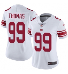 Women's Nike New York Giants #99 Robert Thomas White Vapor Untouchable Limited Player NFL Jersey