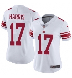 Women's Nike New York Giants #17 Dwayne Harris White Vapor Untouchable Limited Player NFL Jersey