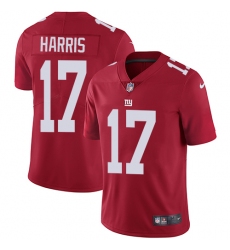 Youth Nike New York Giants #17 Dwayne Harris Red Alternate Vapor Untouchable Limited Player NFL Jersey