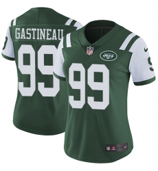 Women's Nike New York Jets #99 Mark Gastineau Green Team Color Vapor Untouchable Limited Player NFL Jersey
