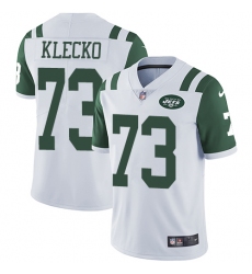 Youth Nike New York Jets #73 Joe Klecko White Vapor Untouchable Limited Player NFL Jersey